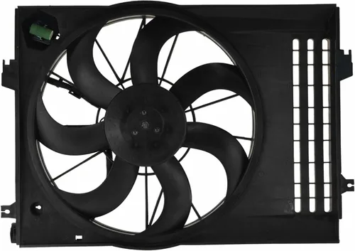 Vista 95 de Conjunto de ventilador de refrigeración dual del radiador TRQ Para Toyota Avalon 2013-2018 Camry 2012-2017 TO3115173