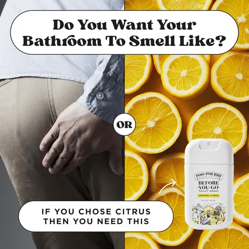 Vista 9 de Poo-Pourri Before-You-Go - Aerosol para inodoro de bolsillo, cítricos