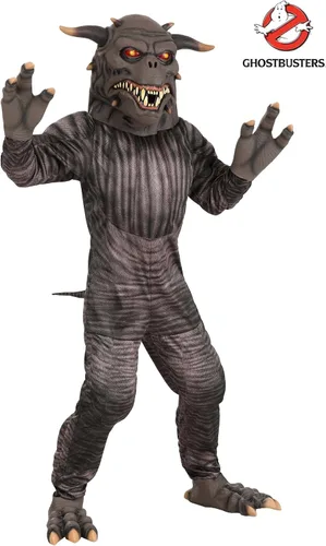 Vista 2 de Aterroriza y deleita con nuestro disfraz de perro terror de Cazafantasmas para niños Traje de Halloween