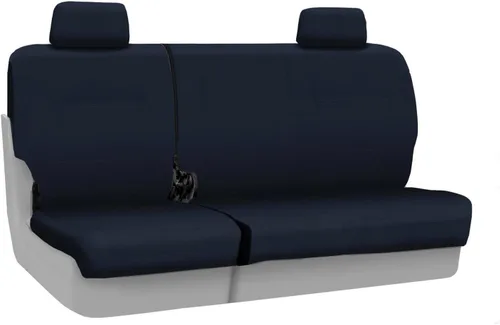 Vista 22 de Coverking Funda de asiento de ajuste personalizado para modelos selectos de Nissan Frontier, polialgodón (negro)