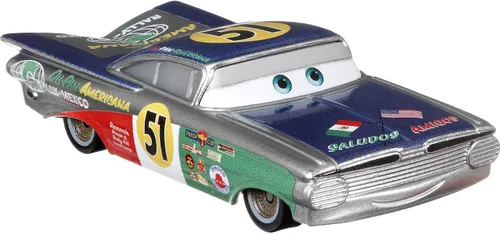 Vista 2 de Disney Cars Saludos Amigos Ramone, miniatura, juguete coleccionable de automóvil basado en películas de coches, para niños de 3 años en adelante