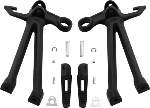 Vista 5 de TCMT Estriberas delanteras con soportes para Suzuki GSXR GSX-R1000 2003-2004
