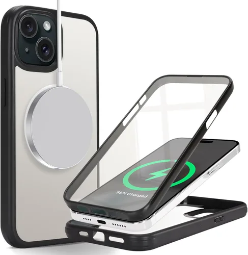 Vista 20 de Funda para iPhone 8 Plus con protector de pantalla, compatible con Magsafe, para iPhone 7 Plus, protector de pantalla integrado, funda delgada