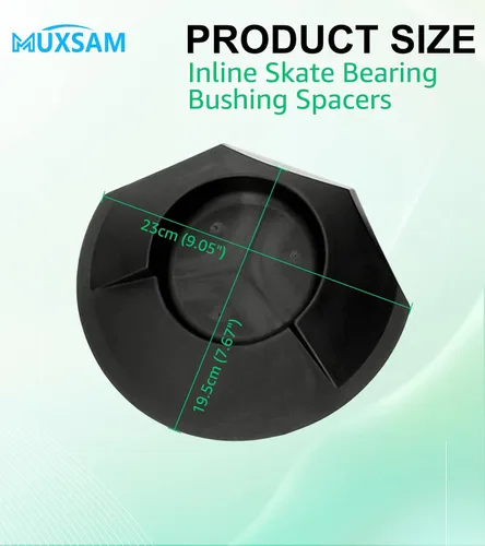 Vista 2 de MUXSAM 6 tazas de putter en todas las direcciones para practicar golf color negro, copa de entrenamiento de golf, agujero de práctica de golf, ayuda