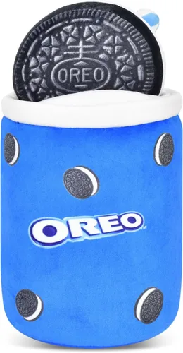 Vista 5 de iscream Oreo and Milk - Juego de almohadas de 10.5 x 6.25 pulgadas con mini almohada de galletas Oreo
