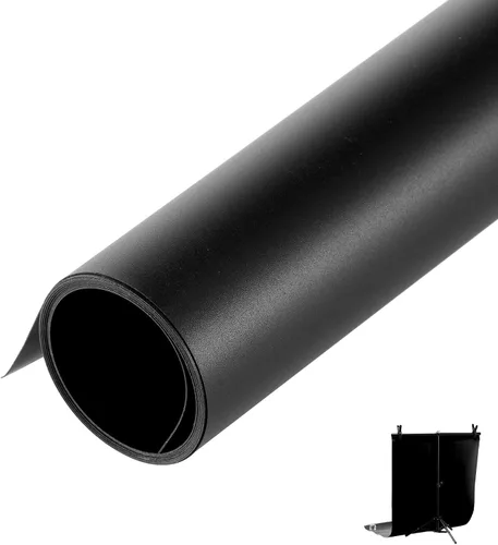 Vista 11 de Meking Telón de fondo de PVC blanco de 47.24 x 118.11 pulgadas para fotografía, fondo sin costuras de vinilo de PVC mate y reflectante para sesión