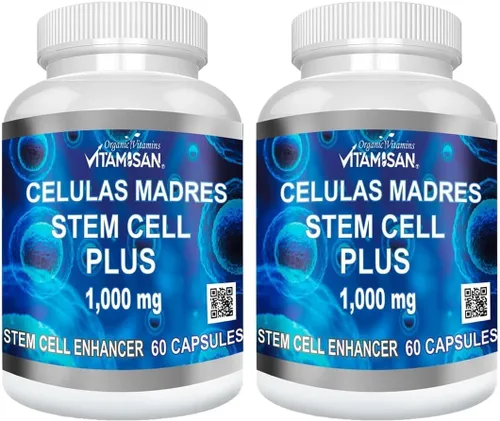 Vista 5 de Celulas Madres 60 Cápsulas Vitamisan 1000 mg Aphanizomenon Flos-aquae Blue Green Algae AFA Stem Natural Cell