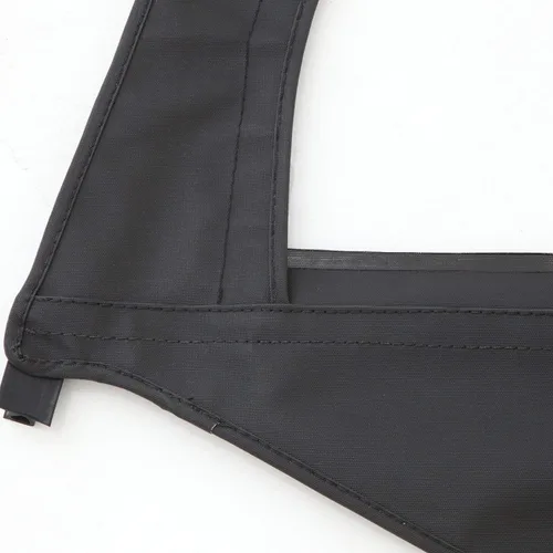 Vista 6 de Smittybilt Piel de repuesto para puerta superior con marco, diamante negro - 79435
