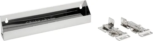 Vista 17 de Rev-A-Shelf charola de acero inoxidable de 10 pulgadas que se abre tipo bisagra
