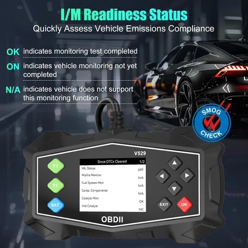 Vista 4 de Herramienta de diagnóstico del escáner OBD2, escáner automotriz profesional con prueba de batería, lector de código de luz del motor, flujo