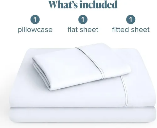 Vista 10 de Bare Home Juego de Sábanas Twin - Sábanas de Cama de Microfibra Ultra-Suave 1800 - Doble Cepillado - Bolsillos Profundos - Ajuste Fácil - Extra