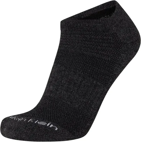 Vista 110 de Calvin Klein Calcetines para hombre, mezcla de algodón, acolchados, sin talla, forro de calcetines atléticos (6 unidades)