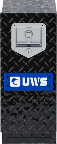 Vista 4 de UWS EC20032 Caja de herramientas de aluminio de pared pesada de aluminio de 18 pulgadas con 5 cajones