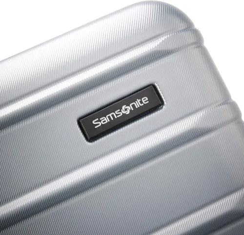 Vista 10 de Equipaje extensible Samsonite Omni 2 Hardside con ruedas giratorias Plata ártica 138454-7722