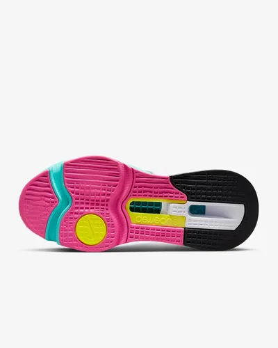 Vista 2 de Nike Air Zoom Superrep 3 - Tenis para mujer DQ0303-001 (gris ahumado claropolvo fotónrosaturquesa dinámica)