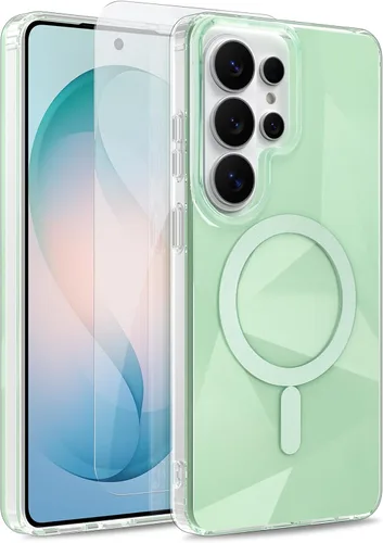 Vista 99 de Funda magnética para Google Pixel 10 Pro XL [compatible con Magsafe] [bonito diseño fluorescente de moda] a prueba de golpes, delgada, translúcida