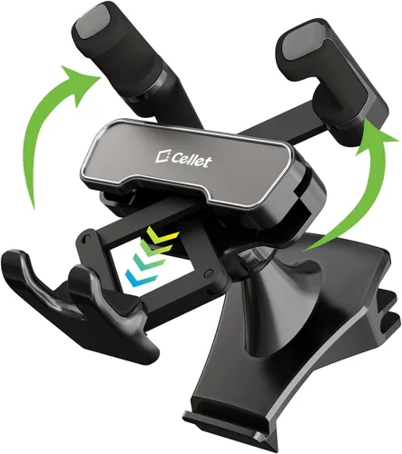 Vista 4 de Cellet Soporte de teléfono para Tesla Model Y y Model 3, compatible con Tesla Model 3 y Tesla Y (PH250)