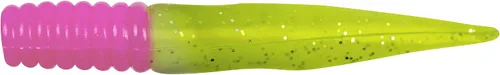 Vista 27 de Bobby Garland Slab Slay'R Señuelo de Pesca de Plástico Suave para Crappie, Equipo de Pesca y Accesorios, 2", Doble Arco Iris Plateado Arco iris