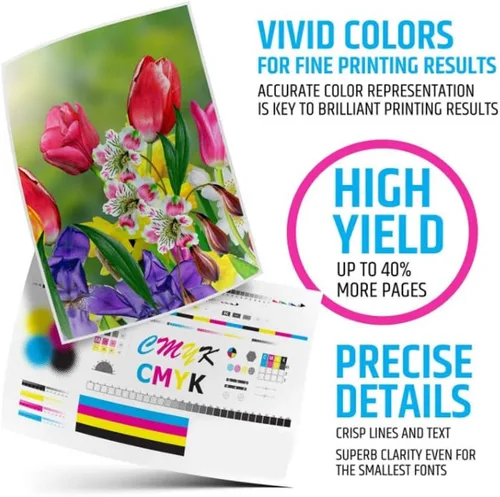 Vista 6 de JUSTCOLOR Cartucho de tinta de repuesto compatible para 950XL 951XL 950 XL 951 XL para usar con OfficeJet Pro 8610 8600 8615 8620 8625 8100 276dw