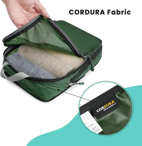 Vista 147 de BAGAIL 4 Set/6 Set Ultraligero Compresión Embalaje Cubos Organizador de Embalaje para Accesorios de Viaje Equipaje Maleta Mochila