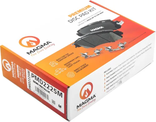 Vista 4 de MAGMA Premium PMD2225M Pastillas de freno semimetálicas, traseras