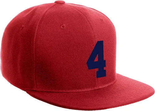 Vista 69 de Número de equipo modificado para requisitos particulares del jugador del color del sombrero del Snapback de la visera plana clásica de la visera