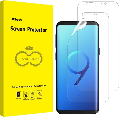 Vista 7 de JETech Protector de pantalla para Samsung Galaxy S8, película TPU Ultra HD, compatible con fundas, paquete de 2 Película de poliuretano