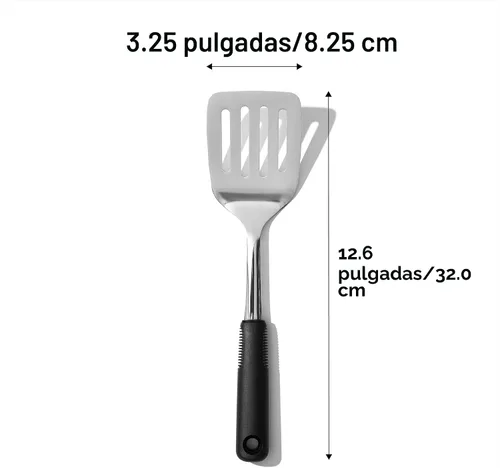 Vista 2 de OXO Good Grips - Espátula de acero inoxidable