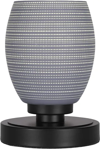 Vista 44 de Luna - Lámpara de mesa con 1 luz en granito oscuro (51-DG-300)
