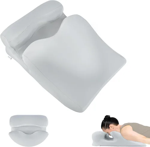Vista 2 de Comfitech Almohada boca abajo con espacio de flujo de aire más grande para dormir después de los ojos, BBL, cirugía de recuperación de vitrectomía