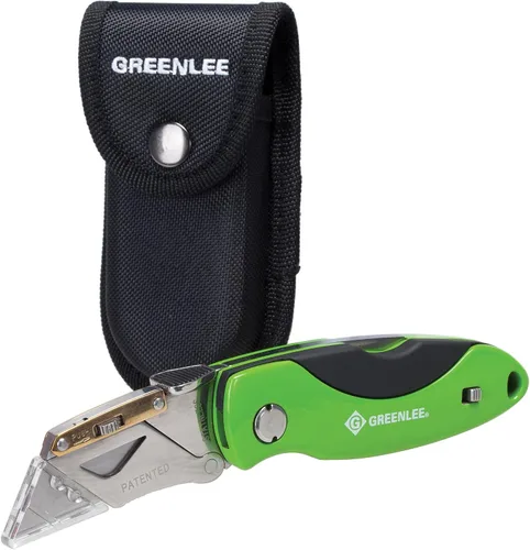 Vista 2 de Greenlee Cuchillo utilitario plegable, 7 1/4 pulgadas