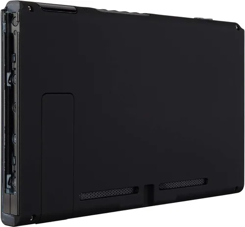 Vista 5 de eXtremeRate Carcasa de repuesto para consola Nintendo Switch con soporte y soporte para consola JoyCon no incluida