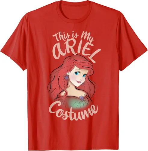 Vista 7 de Disney Camiseta de Halloween de Ariel This Is My Costume de La Sirenita, Blanco
