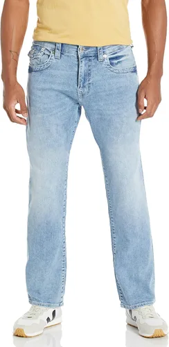 Vista 9 de True Religion Jeans Ricky de pierna recta para hombre - Denim elástico