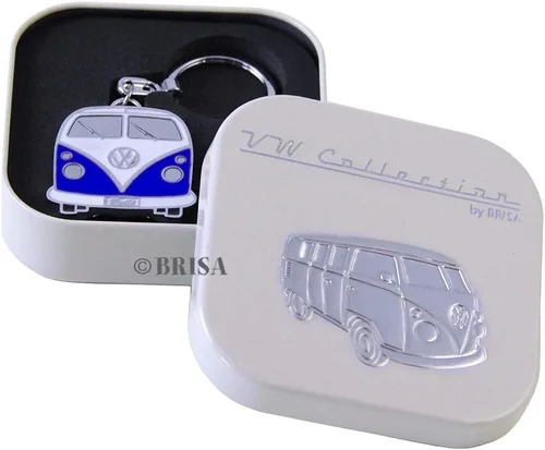 Vista 3 de BRISA VW Collection - Llavero de metal esmaltado Volkswagen con diseño de autobús T1