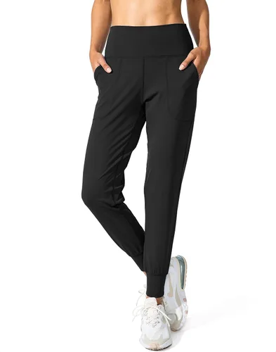 Vista 2 de G Gradual Pantalones deportivos de yoga de cintura alta para mujer con bolsillos, leggings sueltos para mujer, entrenamiento, atletismo, descanso