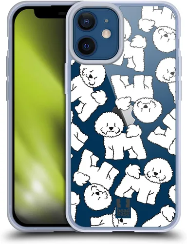 Vista 53 de Head Case Designs Airedale Terrier - Funda de gel suave con 4 patrones de razas de perro [protección de grado militar] compatible con Apple iPhone 7