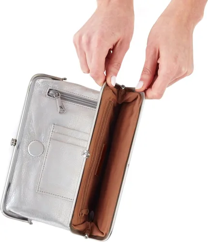 Vista 27 de HOBO Cartera de mano de cuero Lauren para mujer