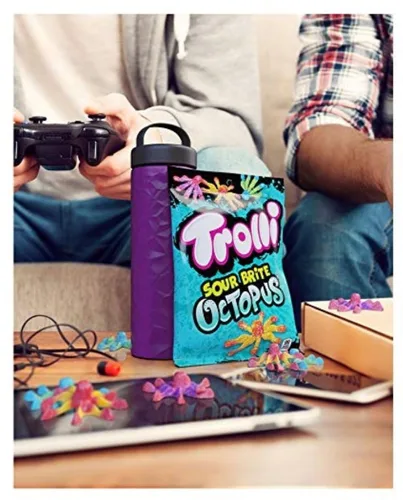 Vista 4 de Trolli Sour Brite Crawlers (bolsas de 4 onzas) (paquete de 3)