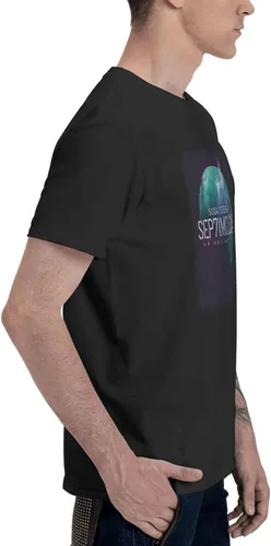 Vista 3 de Soda Stereo Sep7imo Dia - Camiseta de verano para hombre, casual, manga corta
