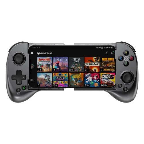 Vista 18 de ShanWan Mobile Game Controller for iphone/Android with PHONE CASE Support, Bluetooth Wireless Gamepad - PS Remote Play, Xbox Cloud, Steam Link