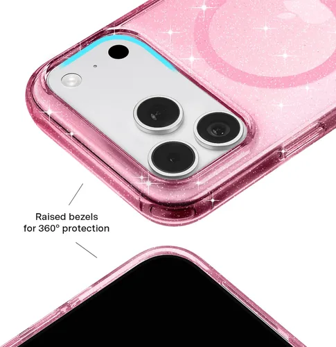 Vista 1379 de VELVET CAVIAR Funda para iPhone 15, compatible con MagSafe, probada contra caídas de 10 pies, fundas protectoras de diseño, leopardo color rosa