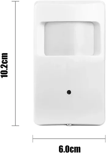 Vista 2 de 1/3 CCD 1000TV HD mini cámara de seguridad CCTV 0.142 in 90Degree PIR vivienda oculta cámara de vigilancia lente estenopeica para seguridad