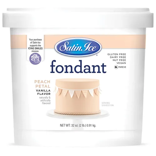 Vista 31 de Satin Ice - Fondant de café moca y menta Blanco