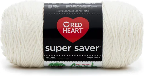 Vista 25 de RED HEART Hilo Comfort Shimmers, ópalo blanco