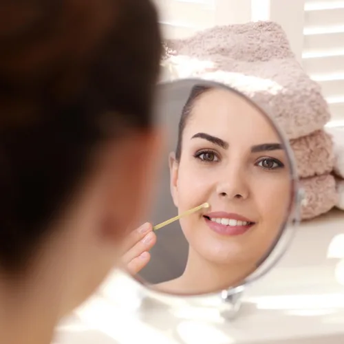 Vista 7 de ForPro Professional Collection Aplicadores de madera prémium para ojos y labios, no estériles, para aplicación de cera de depilación y proyectos