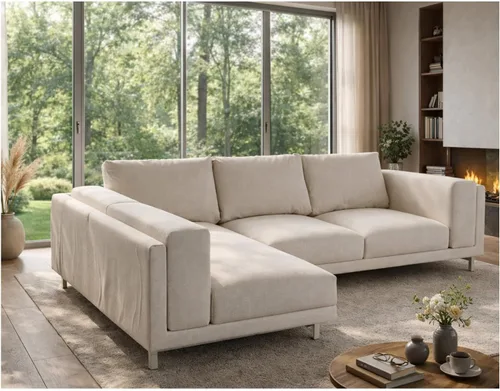 Vista 21 de Fundas de sofá de algodón resistentes compatibles con IKEA Nockeby de tres asientos (ancho: 98.8 in, no 79.9 in), funda de sofá