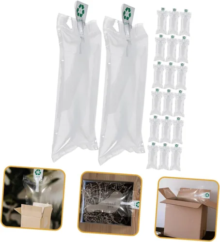 Vista 3 de LALAFINA 100pcs inflable para la almohada de empaquetado para Express ningún material del daño
