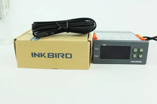 Vista 8 de Inkbird -Controlador digital multiuso de temperatura, termostato en grados Fahrenheit y Centígrados con sensor, 2 relés