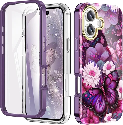 Vista 20 de Bonita funda de mármol para iPhone 11 Pro Max de 6.5 pulgadas, fabricada con protector de pantalla, ligera y elegante, cuerpo completo, a prueba